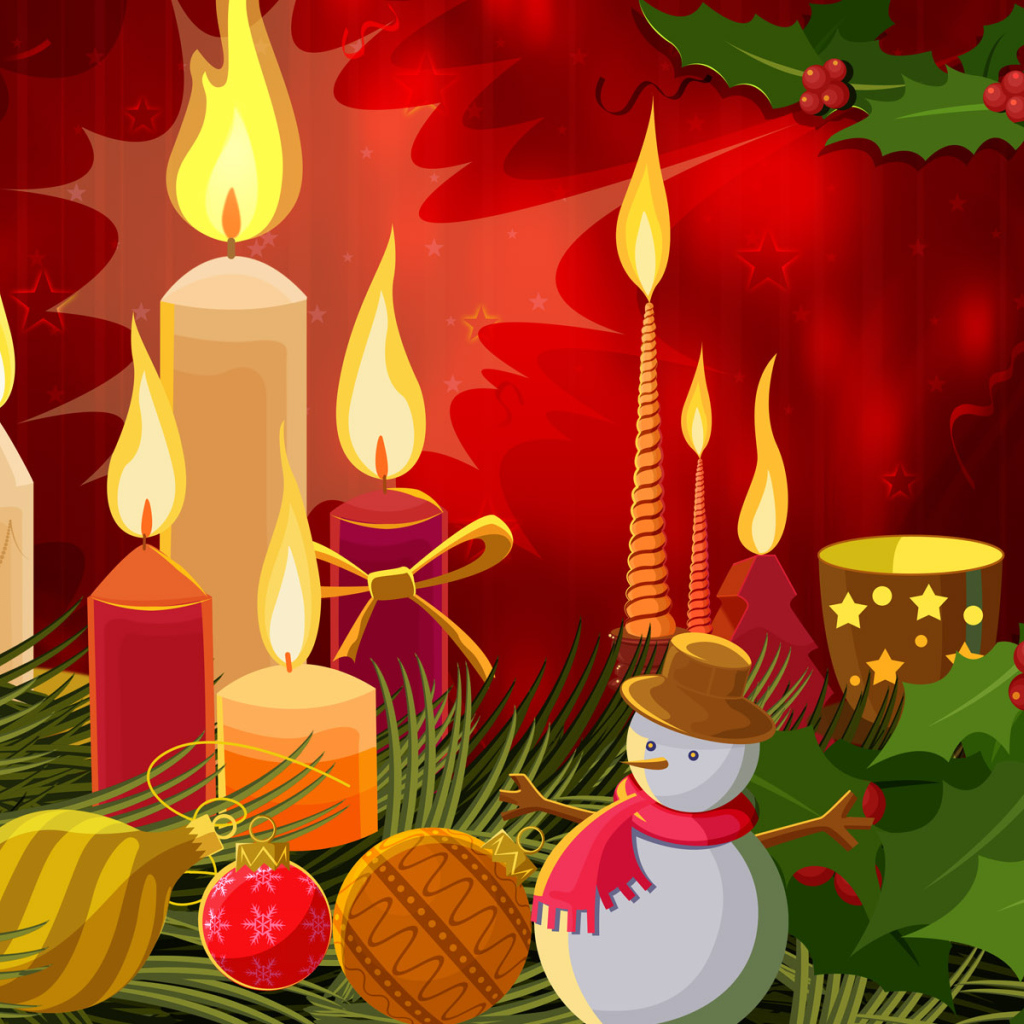 Рождественская картинка