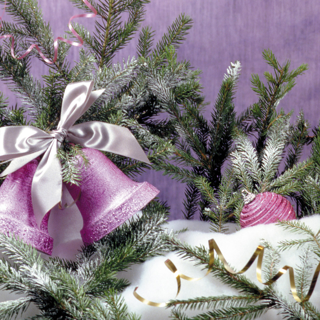 Фиолетовые колокольчики / Рождество