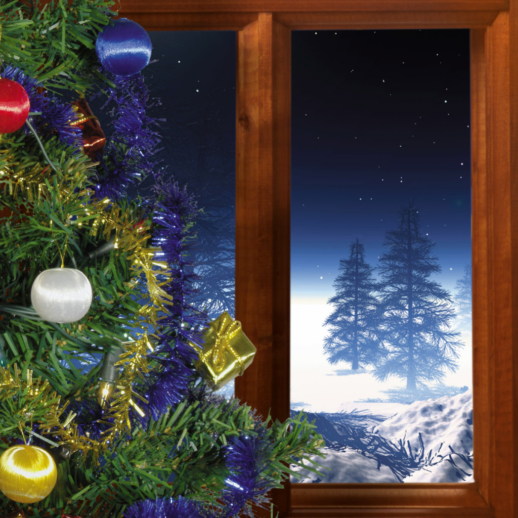 Зима за окном / Рождество