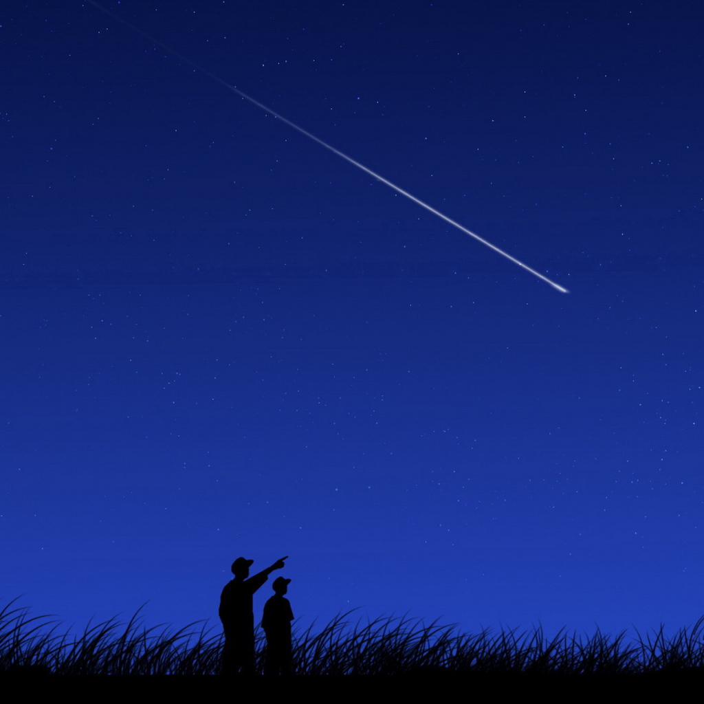 Падающая комета