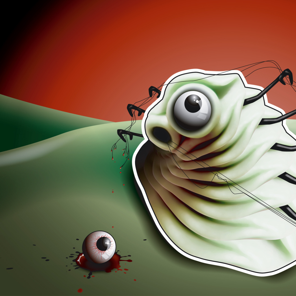 Слетевшее с катушек насекомое