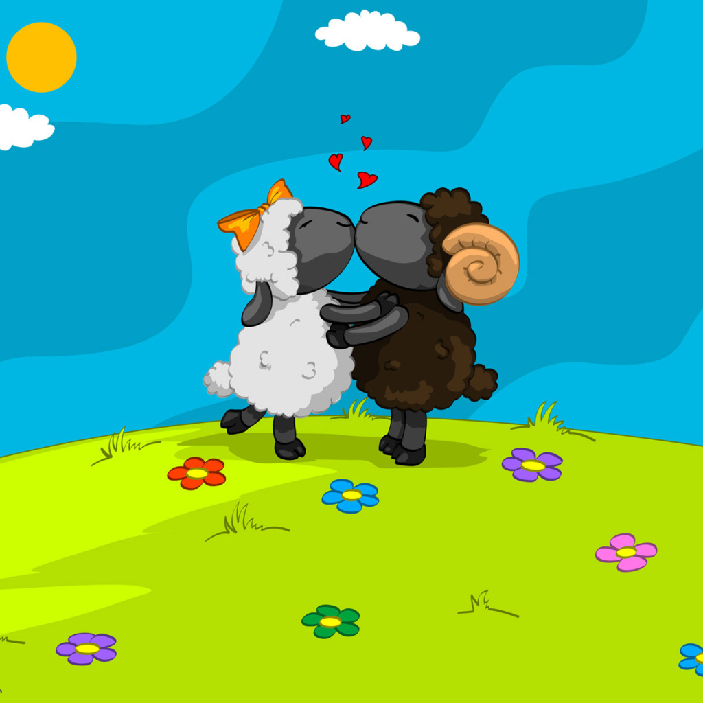 Влюбленные овечки