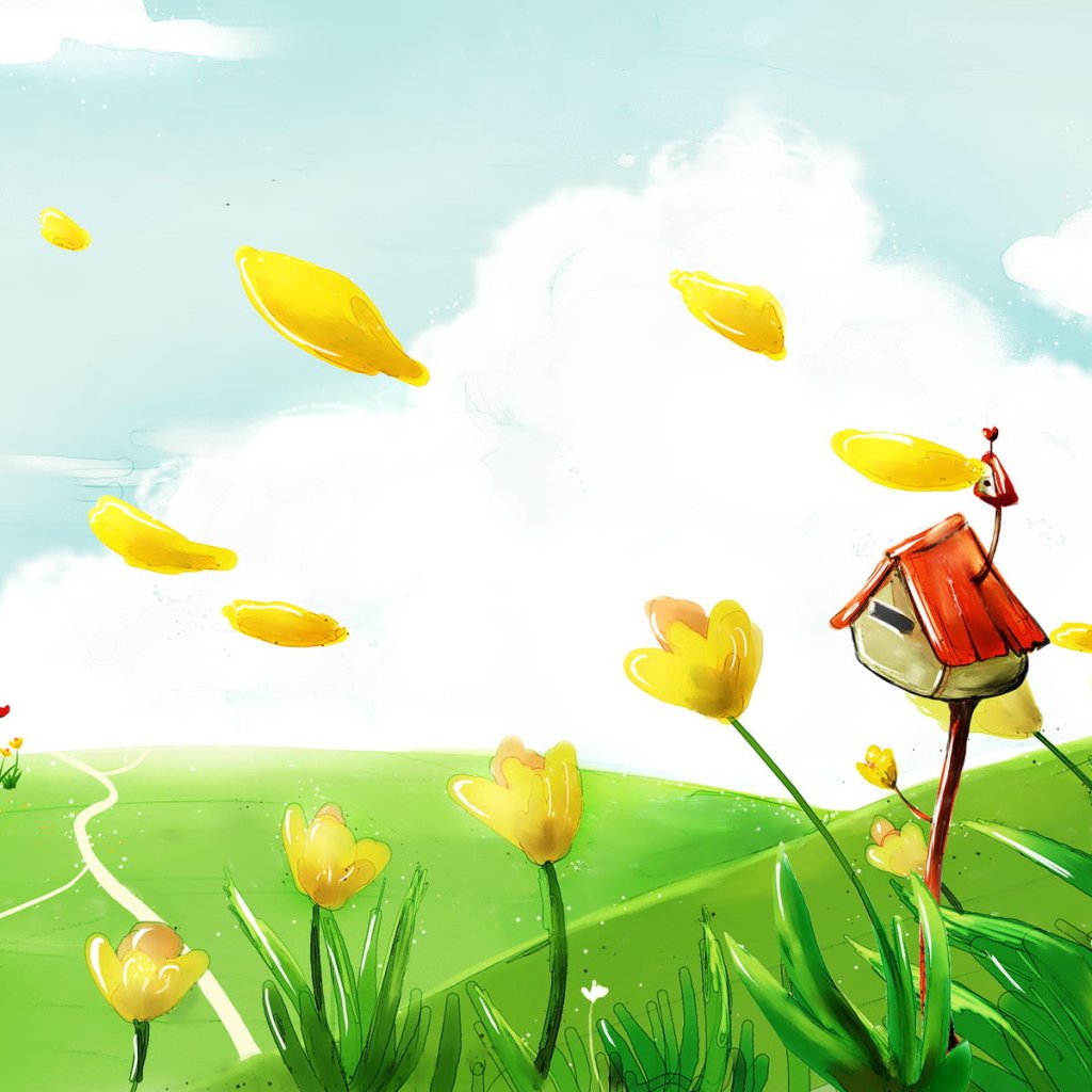 Лето в деревне