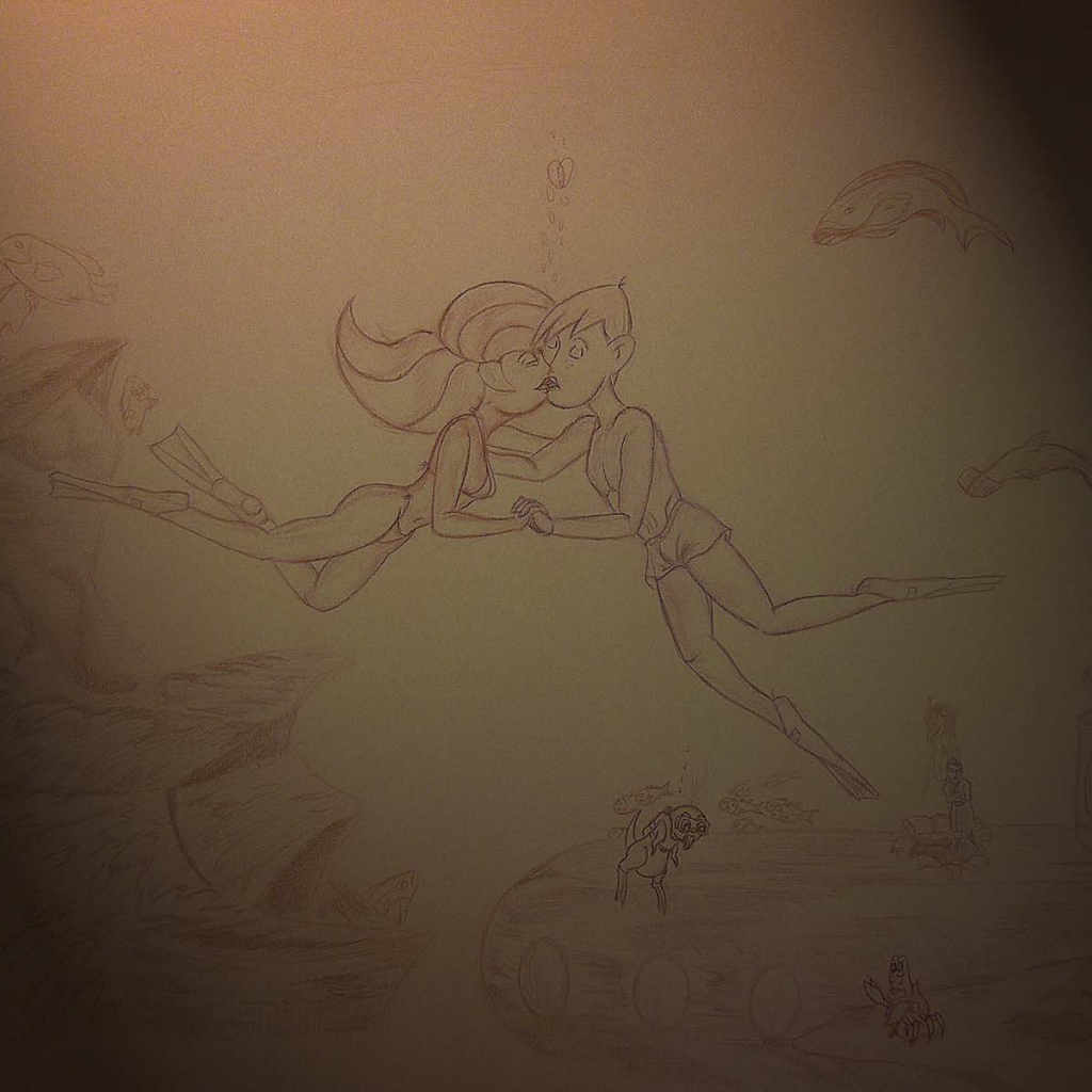 Подводный поцелуй