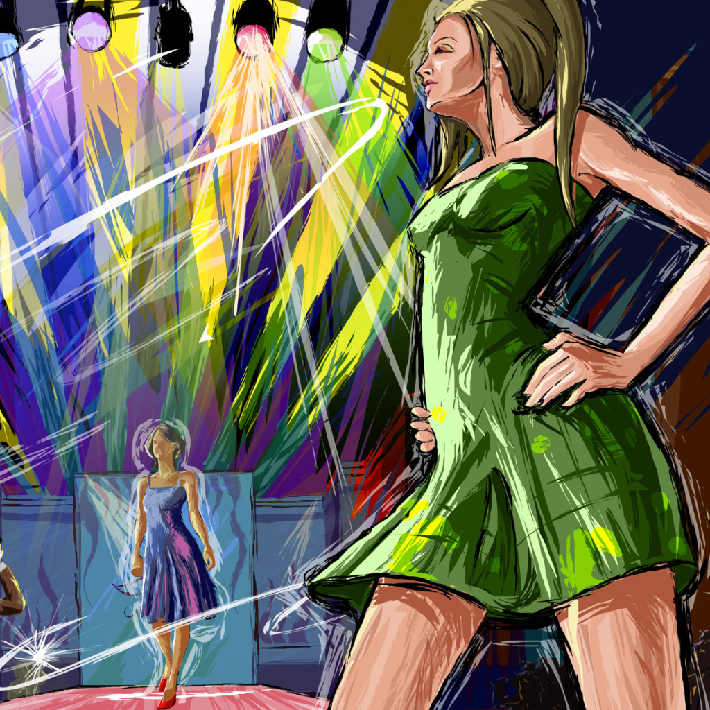 Показ модной одежды