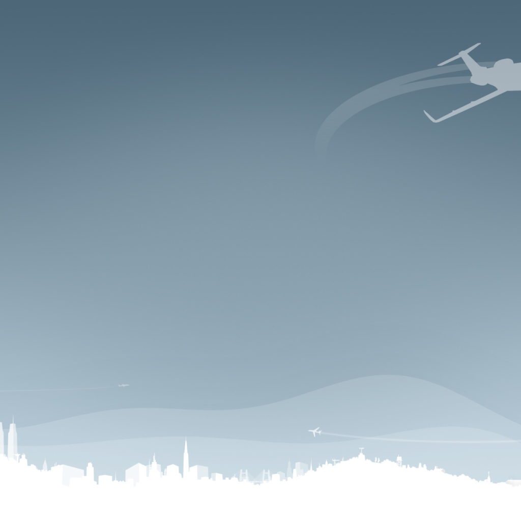 Полет над городом