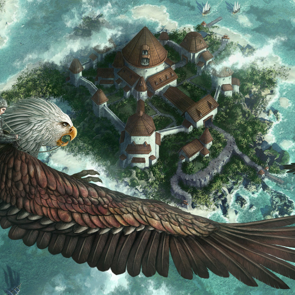 Полет над замком