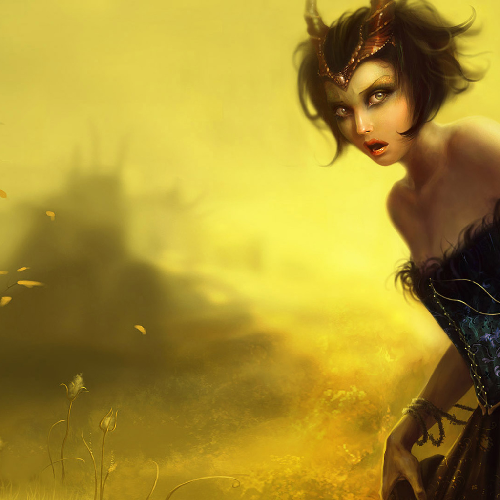 Девушка адских кровей