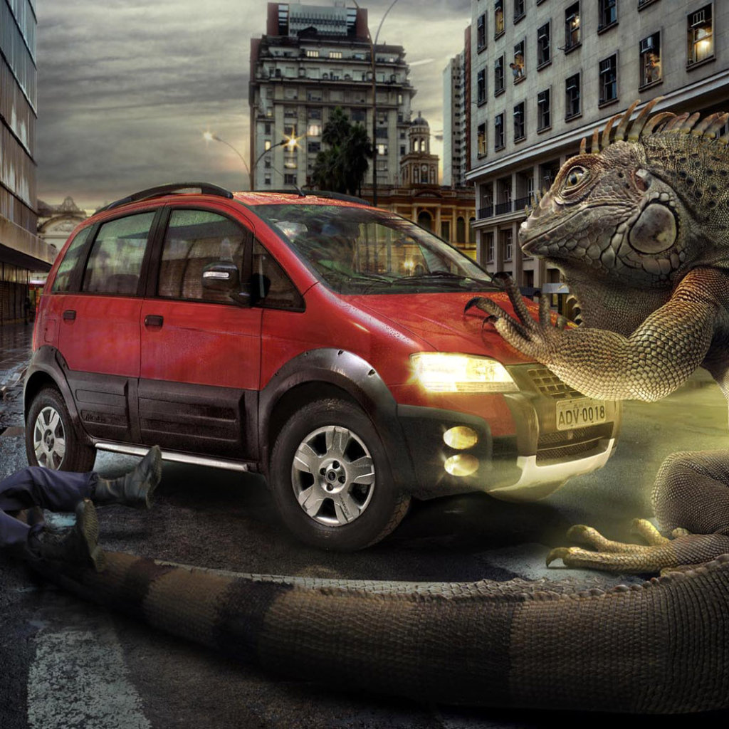 Городская рептилия