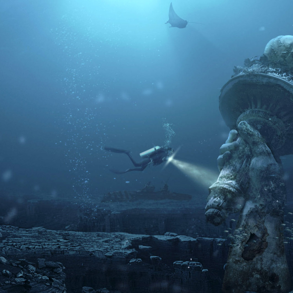 Статуя подводной свободы