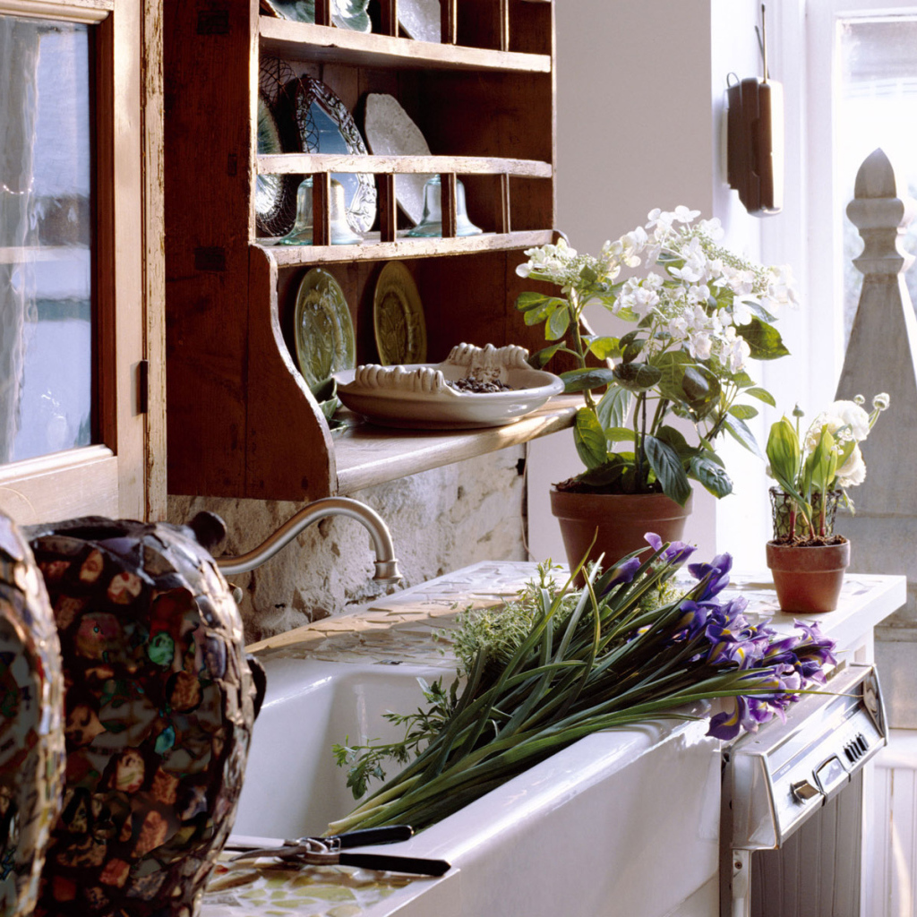 Кухня в старом стиле