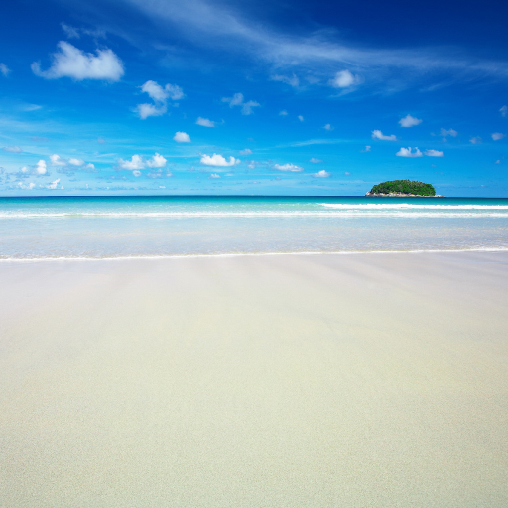 Красивый пляж