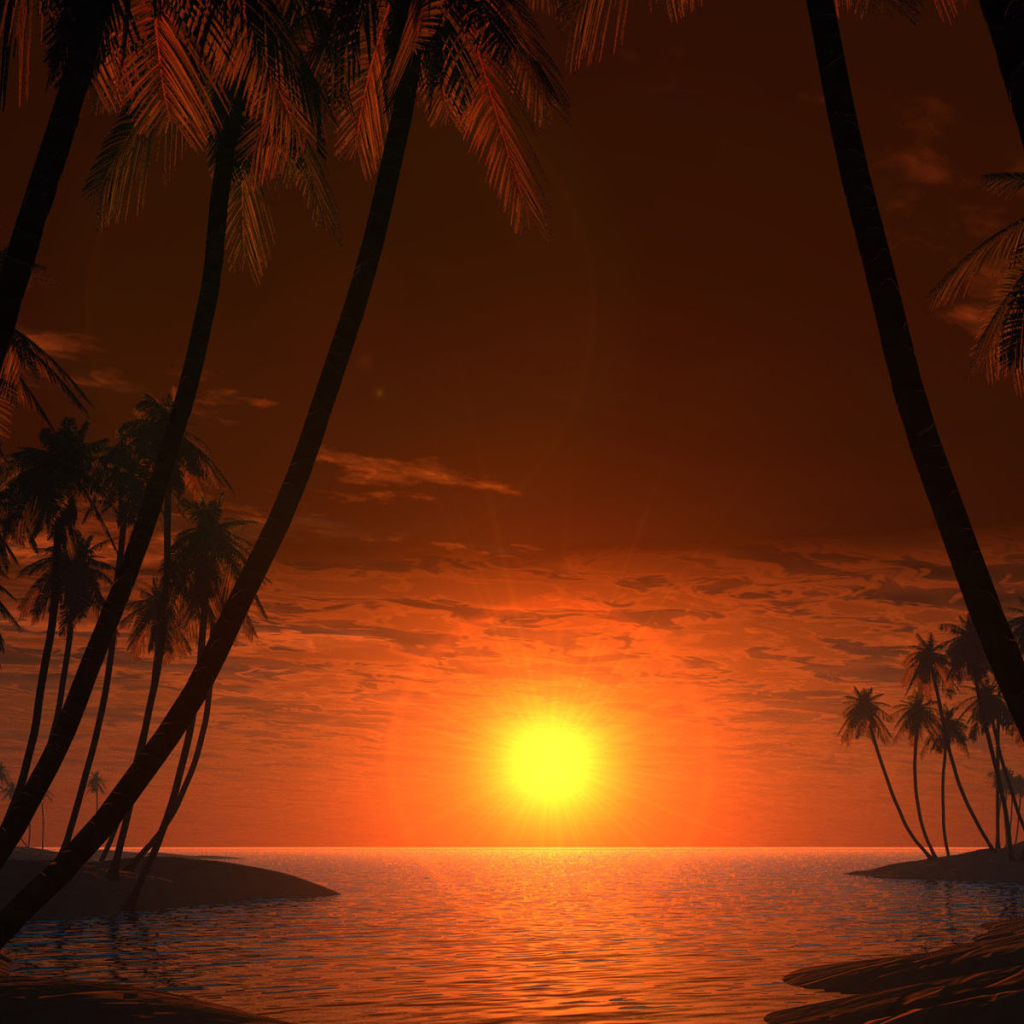 Красивый закат