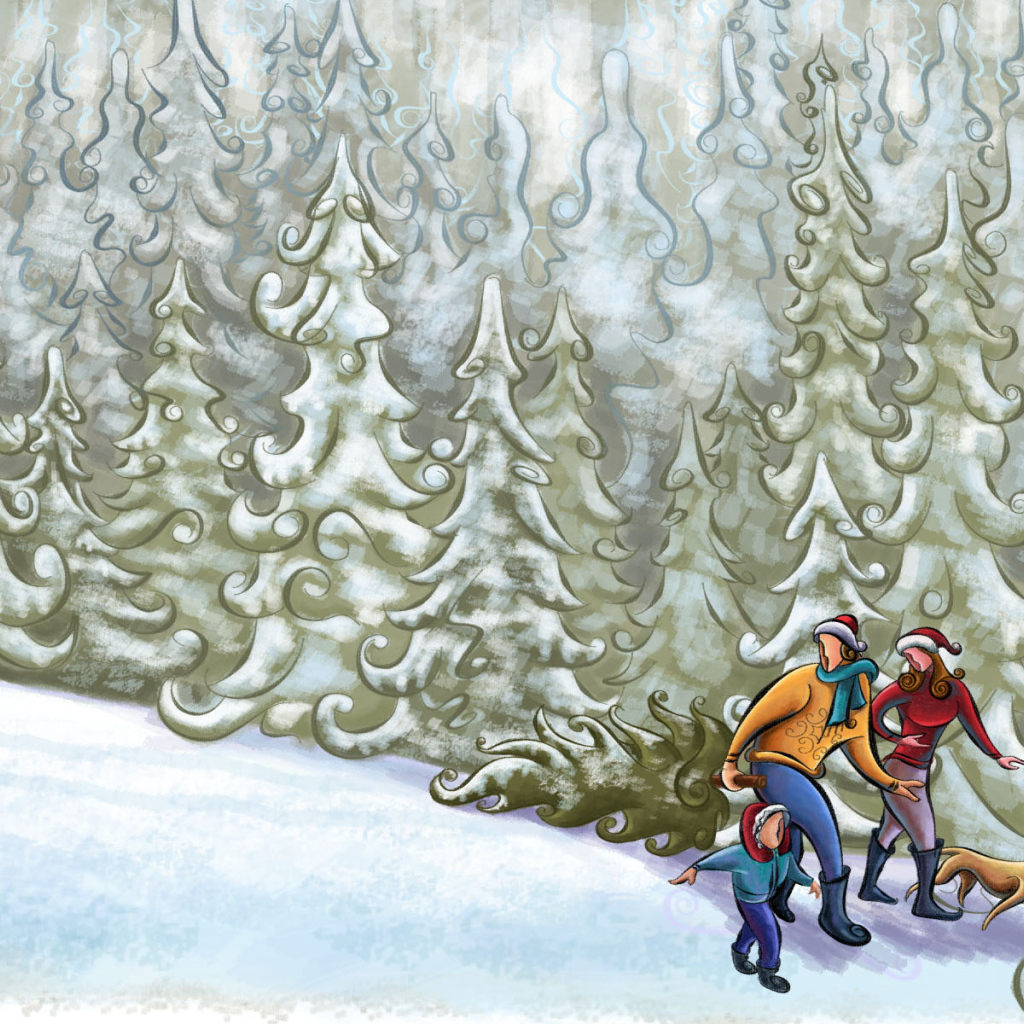 Поход за елкой