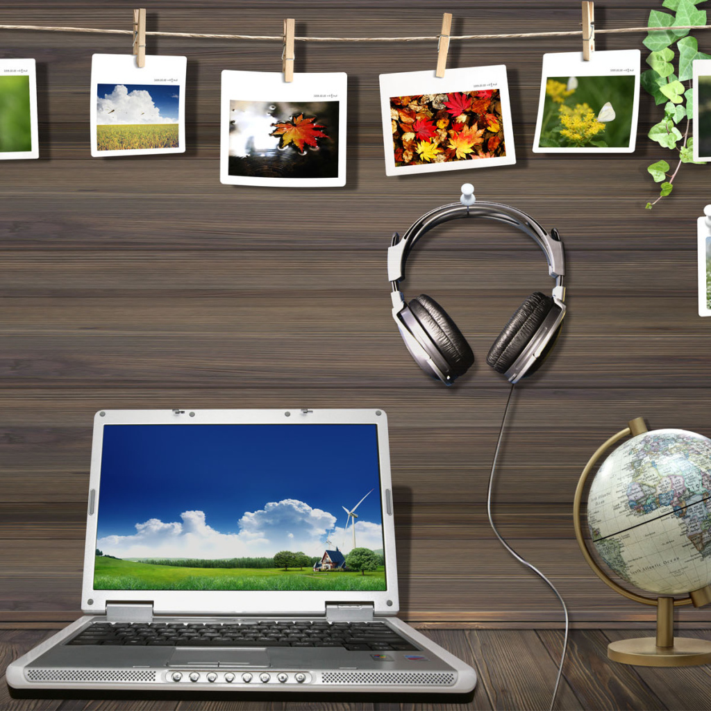 Коллаж рабочего стола