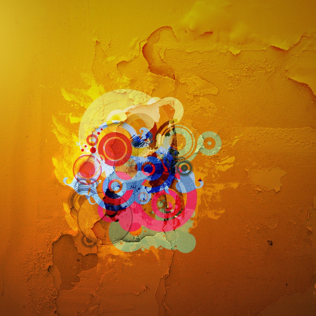 Цветная стена