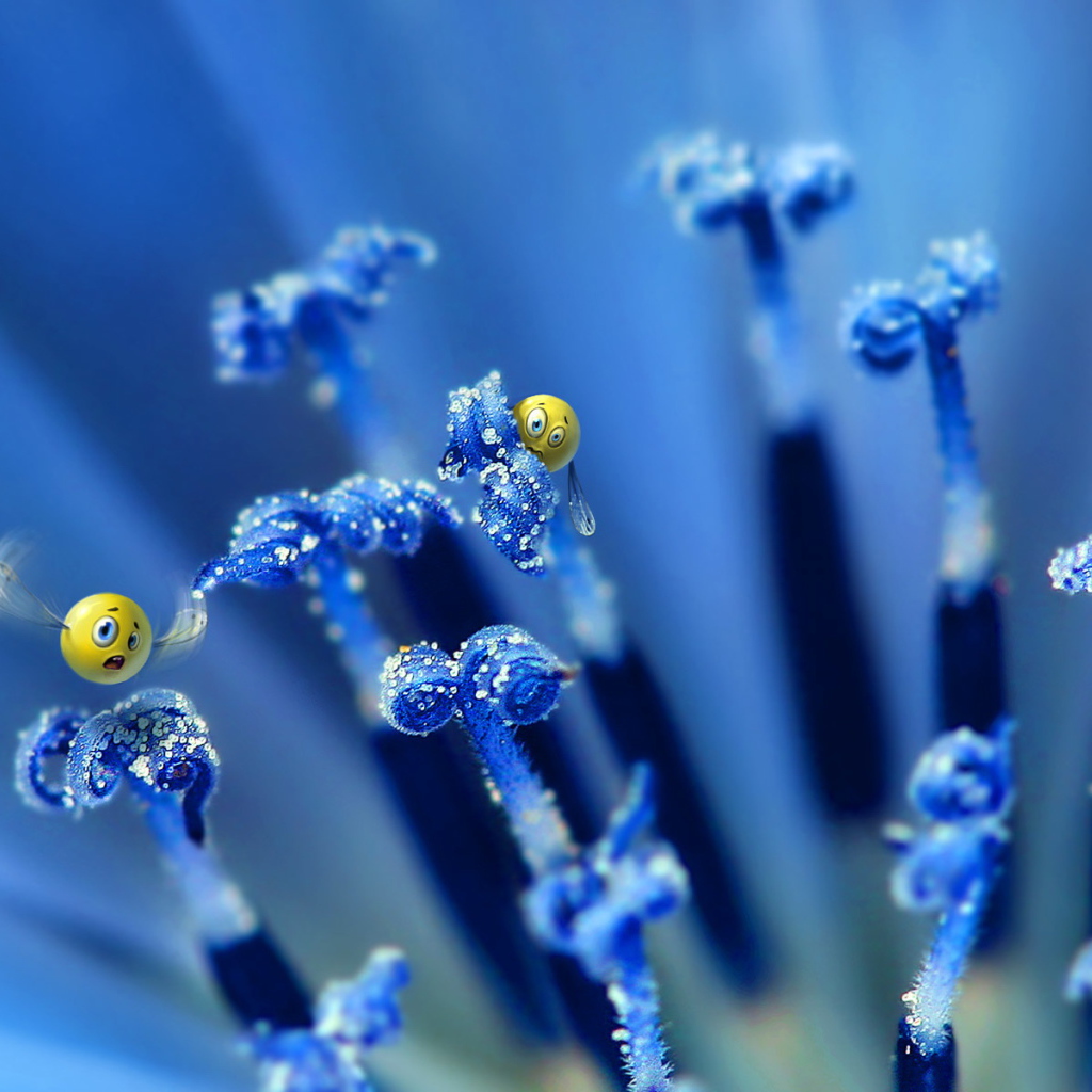 Цветочные пылинки