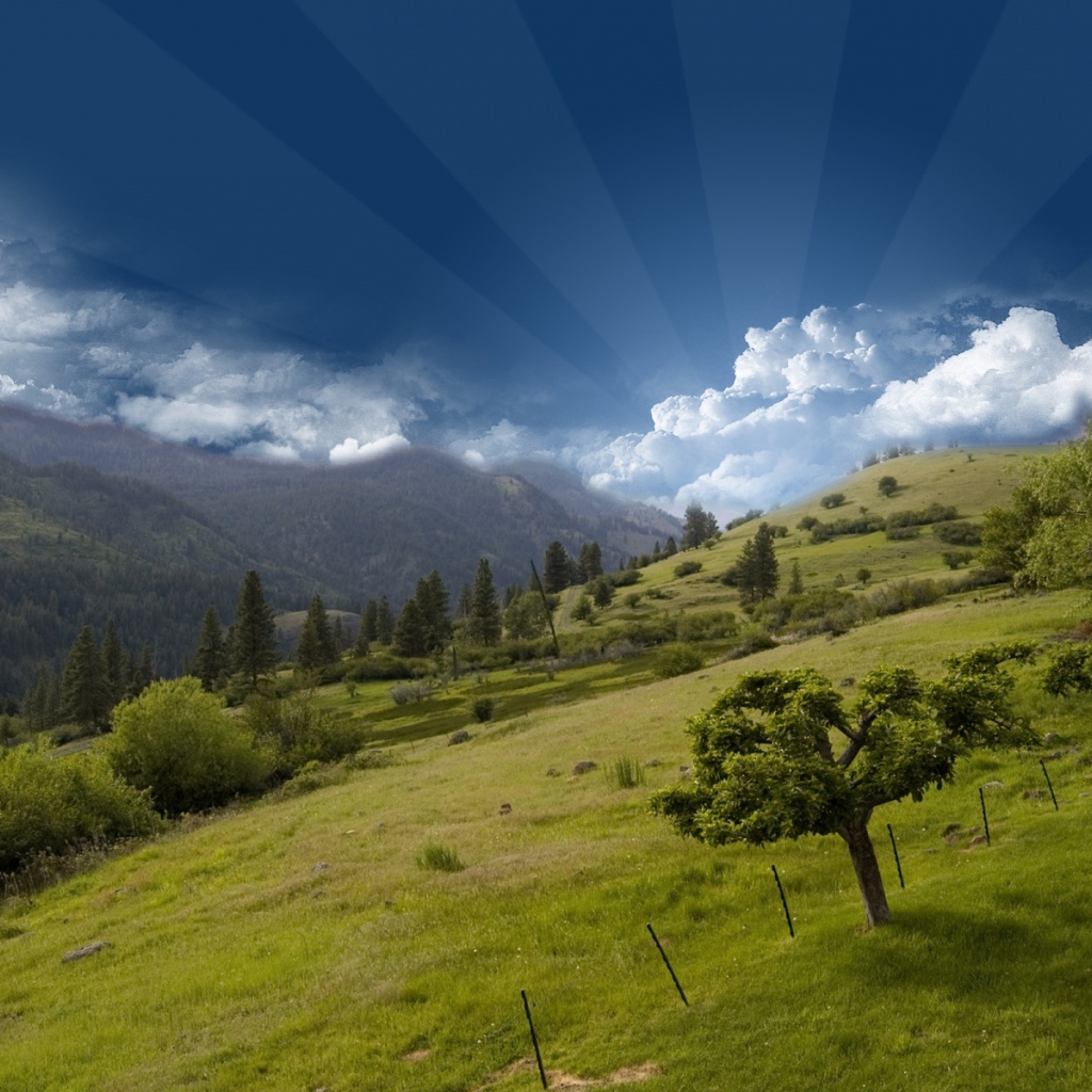 Небо Горы Вершины