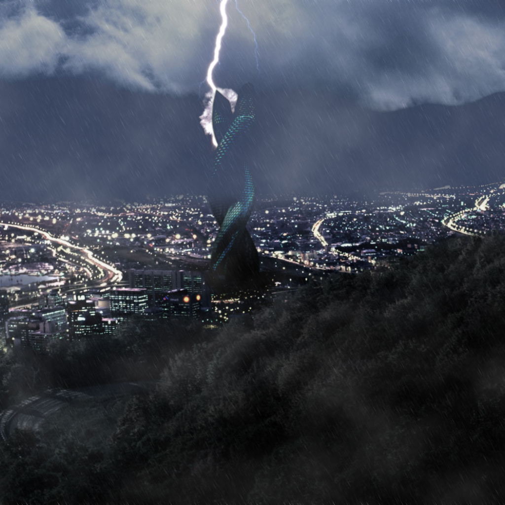 Удар молнии