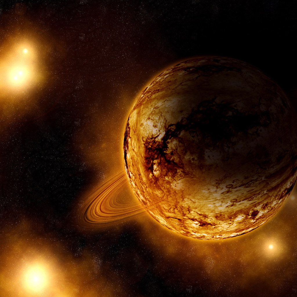 Пылающая планета