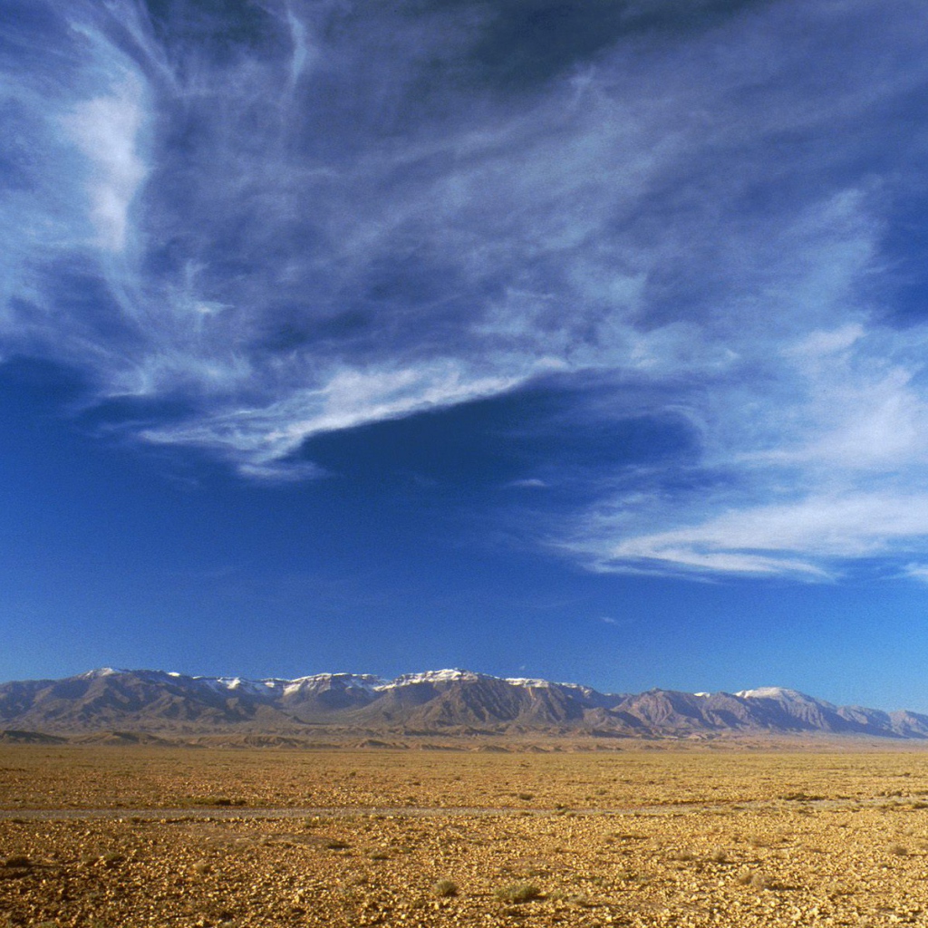 Снег на Горе Атлас / Марокко / Африка