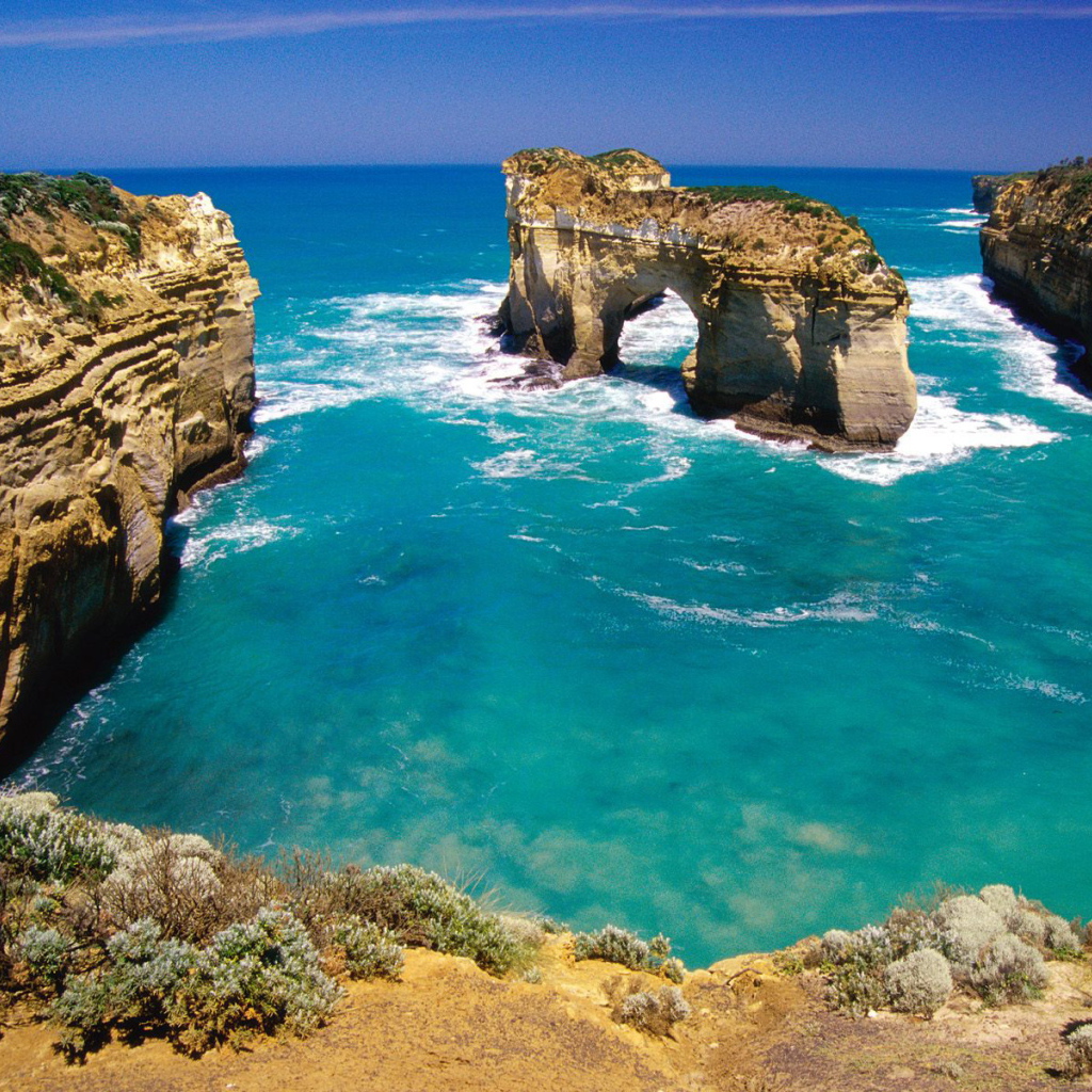 Вид на Порт Кэмбэл ( Port Campbell )