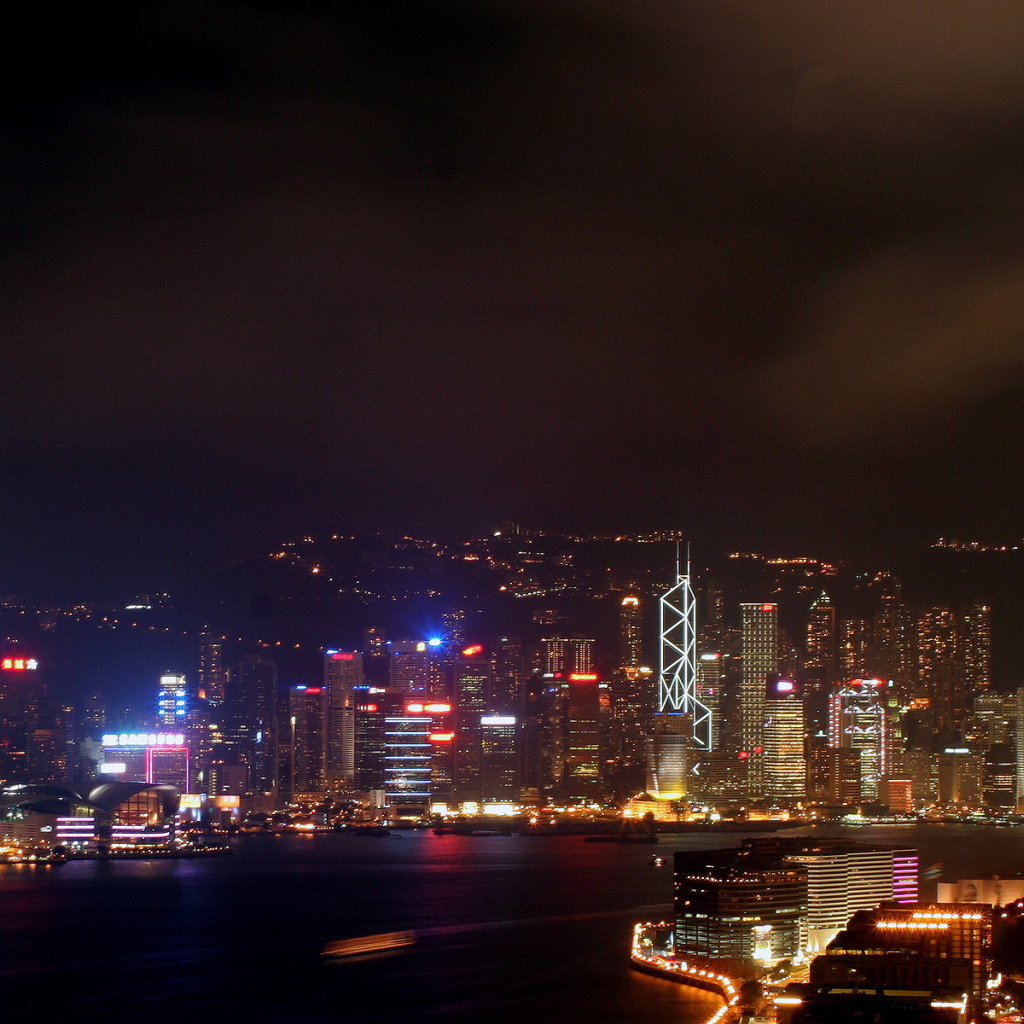 Ночной Гонконг