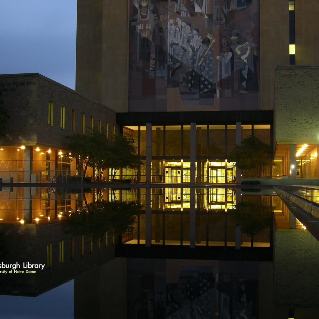 Библиотека Hesburgh Париж