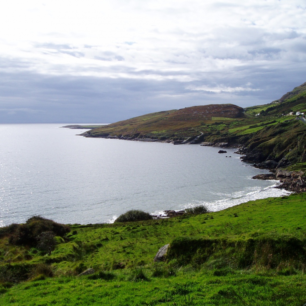 На побережье Ирландского озера