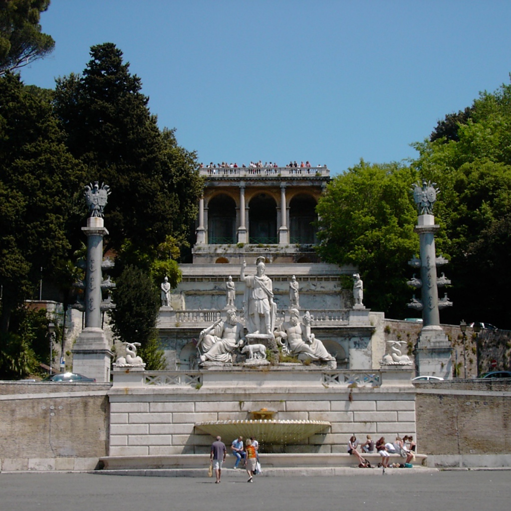 Terrazza del Pinicio - Скульптуры Италии