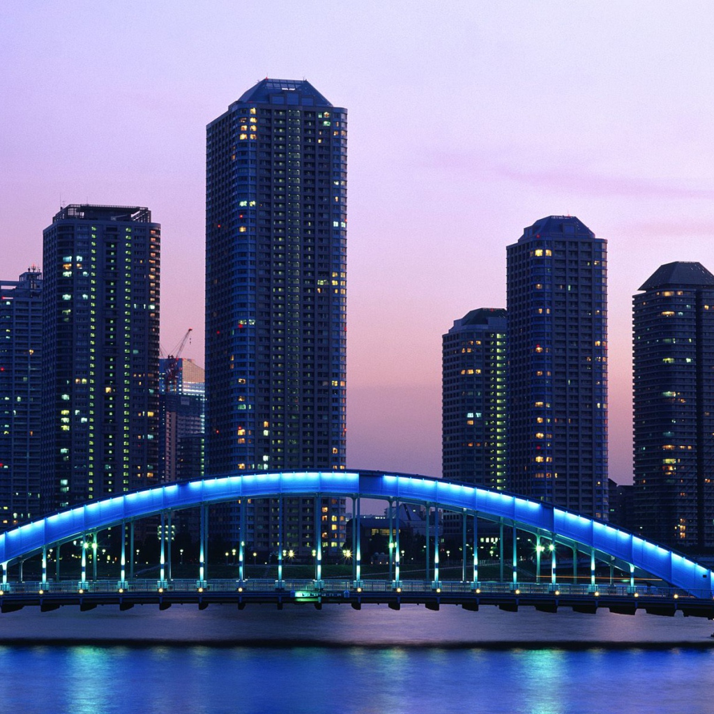 Мост Eitai, Токио, Япония