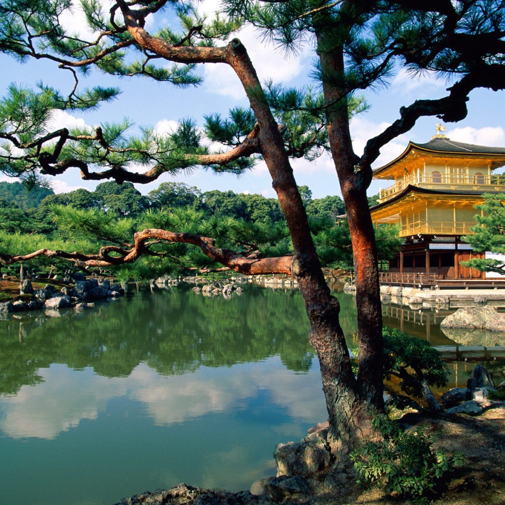 Храм Kinkaku-ji, Киото