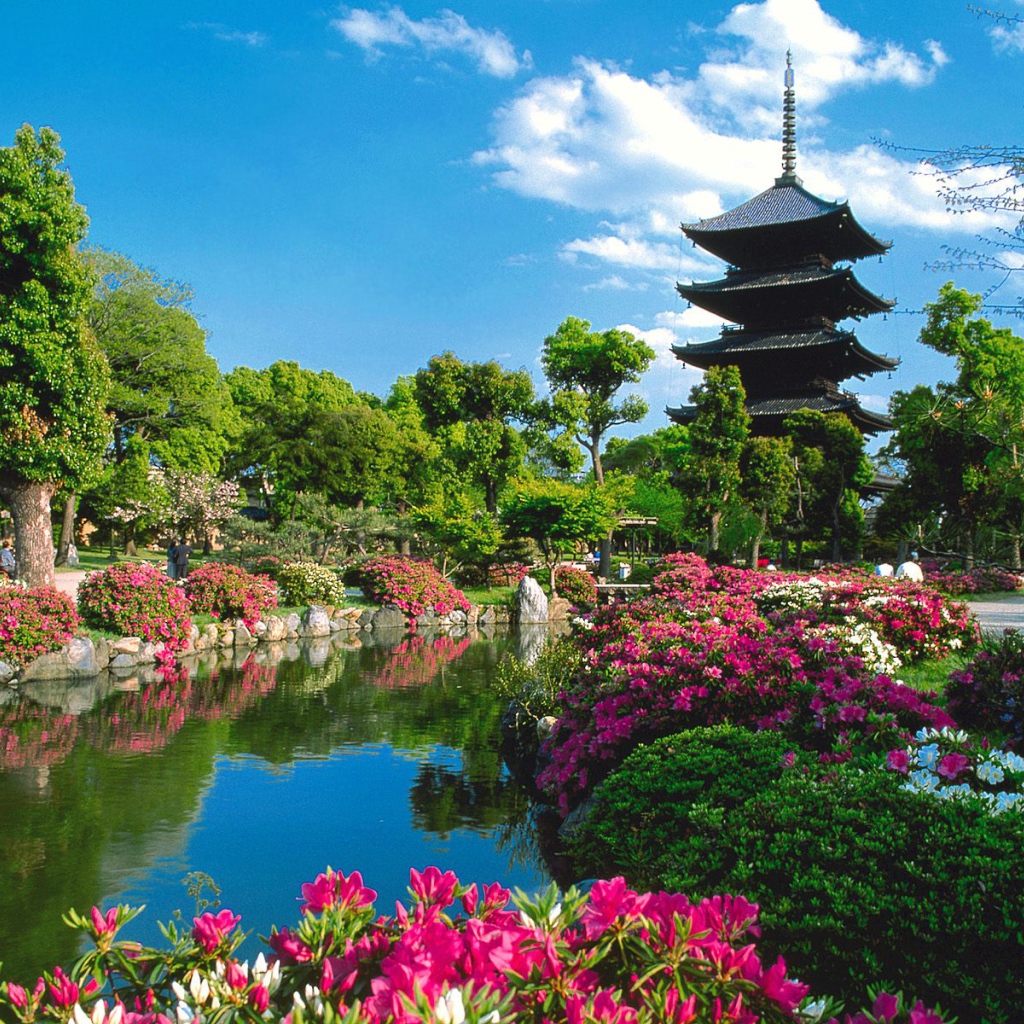 Храм Toji, Киото, Япония