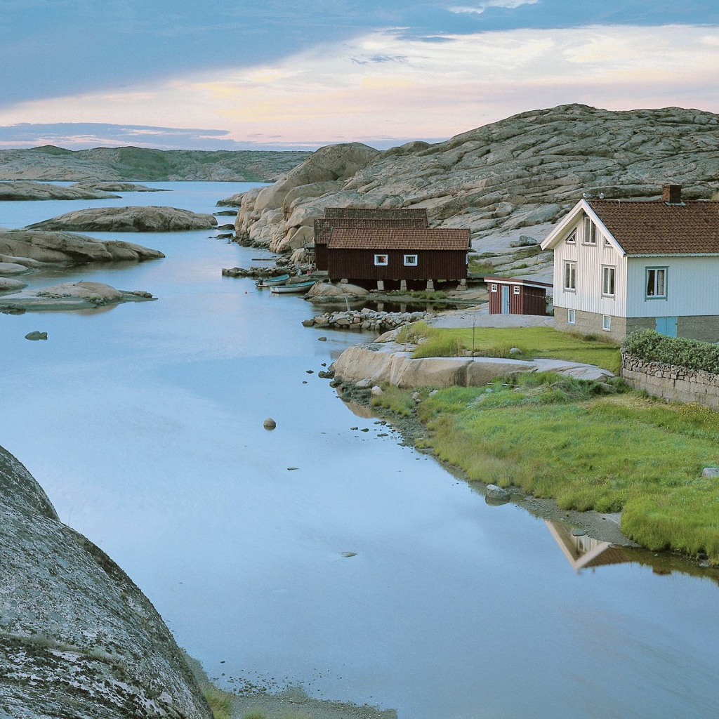 Река в Швеции