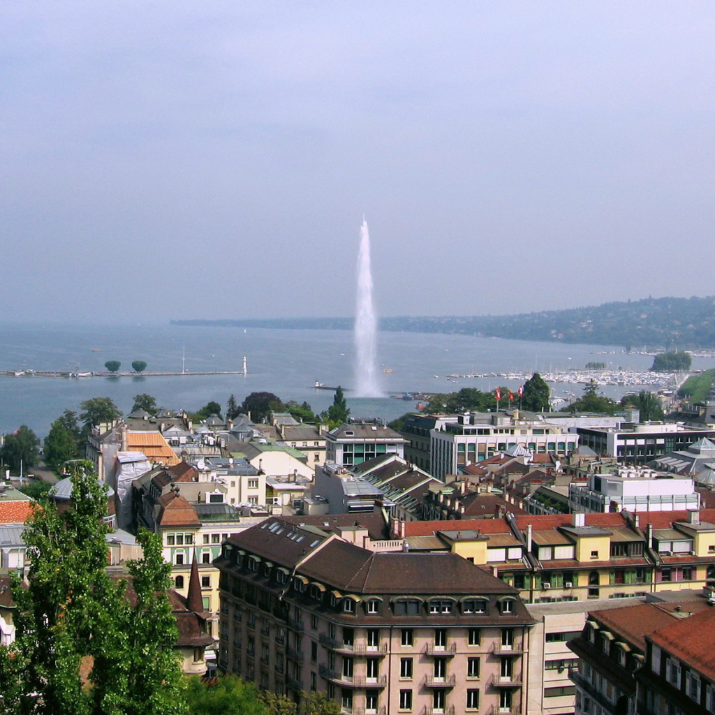 Озеро Женева, Женева