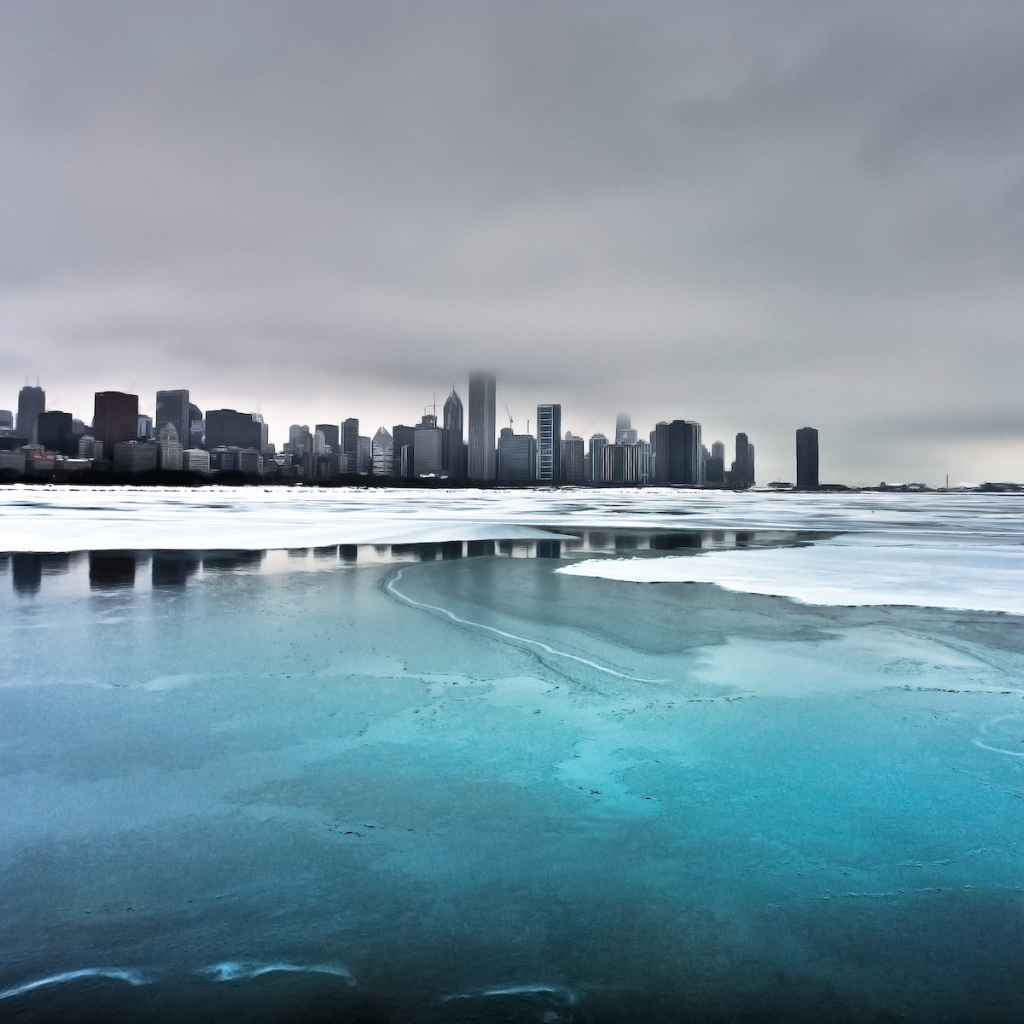Ледяное Городское Озеро, США