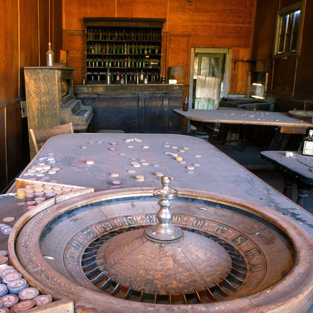 Интерьер Салона / Заброшенный город Bodie / Калифорния / США