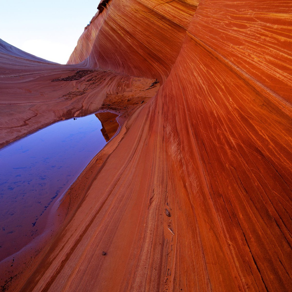 Волны Песчаника  / Ярко-красные Утесы / Аризона / США