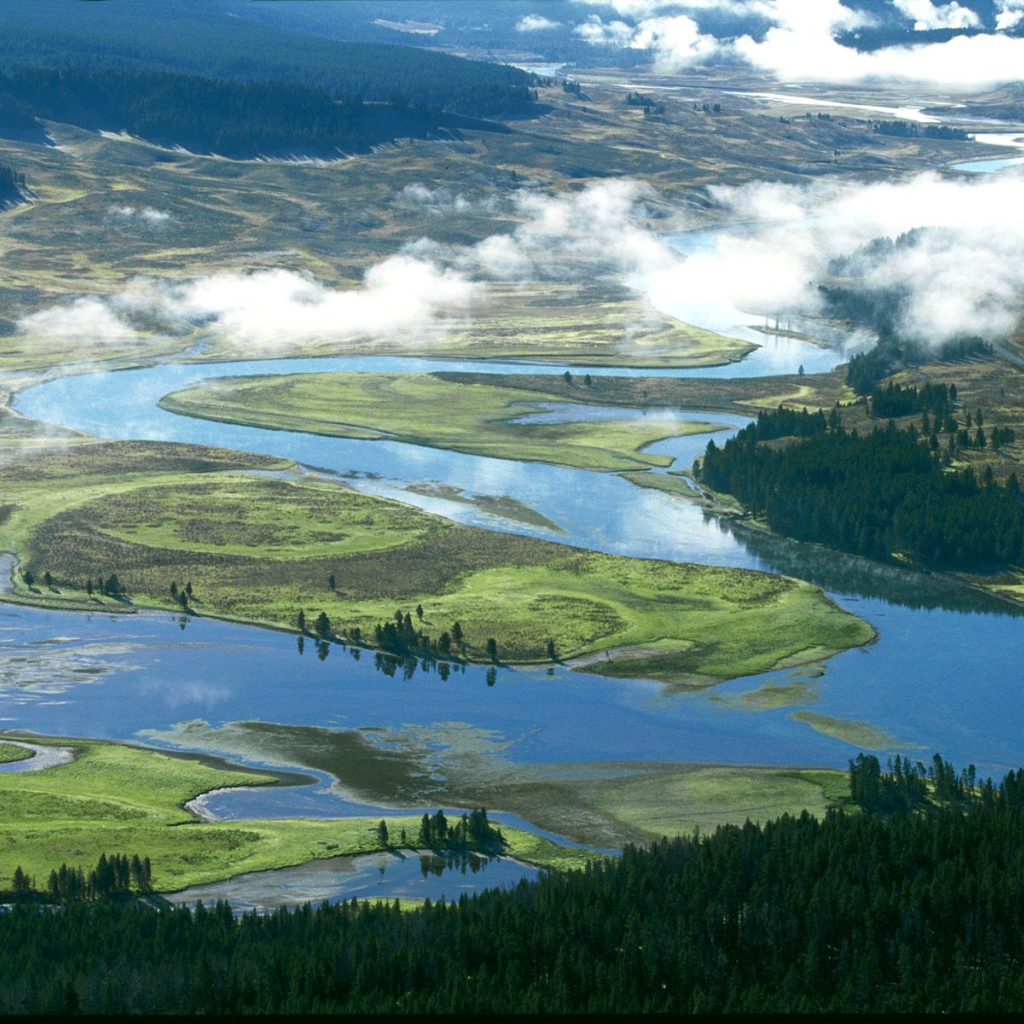 Йеллоустонская Река, США