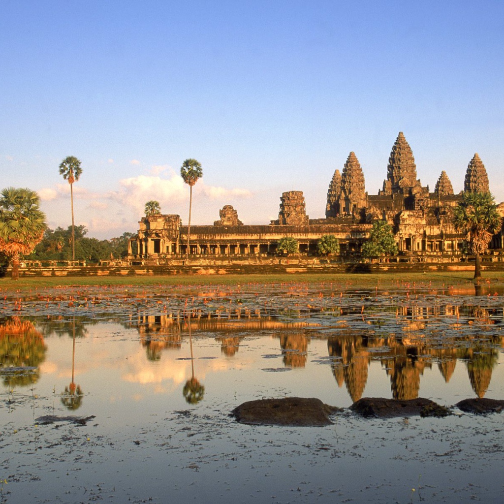 Камбоджа - заброшеный город Angor Wat