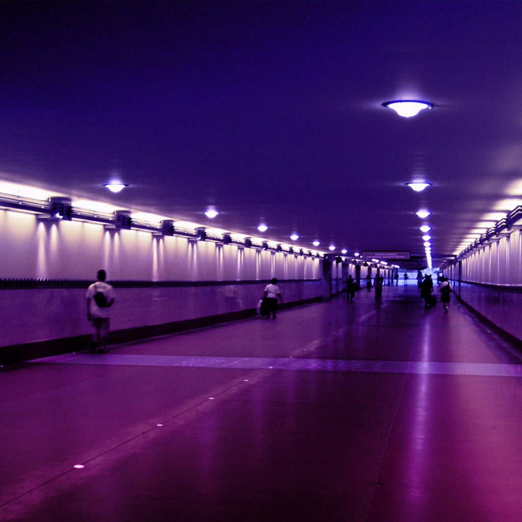 Перед следующей остановкой в метро