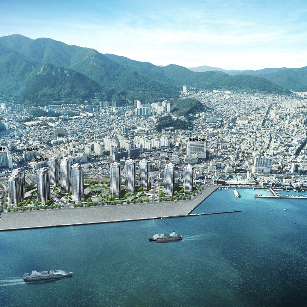 Прибрежный город