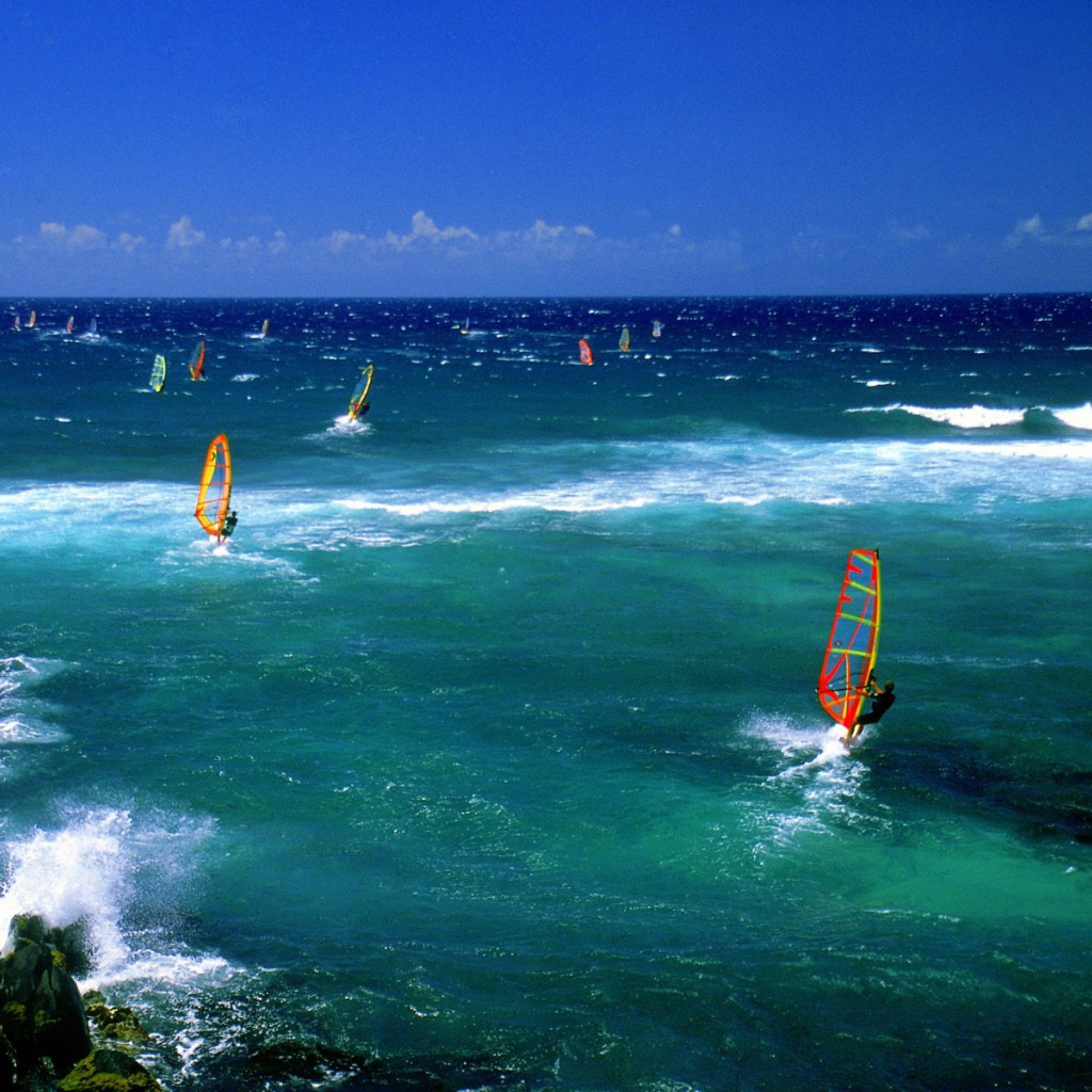 Windsurfers Мауи