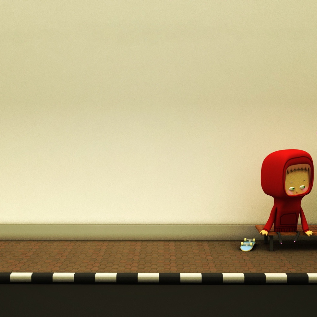 Парочка на скамейке