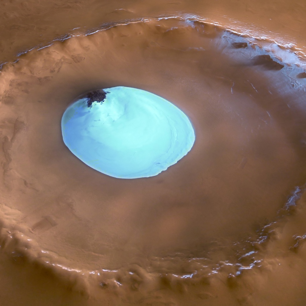 Лед на Марсе