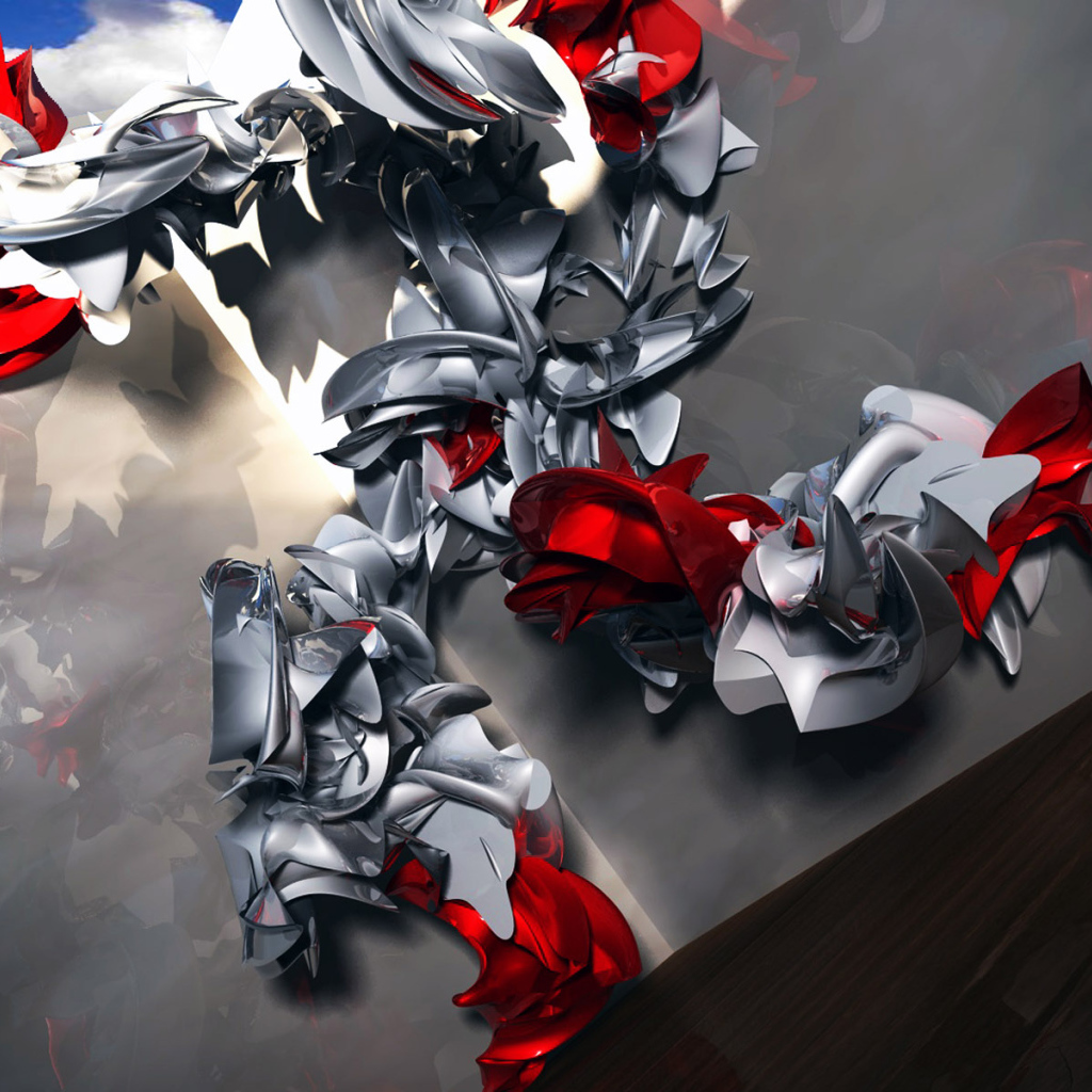 Металлические лепестки