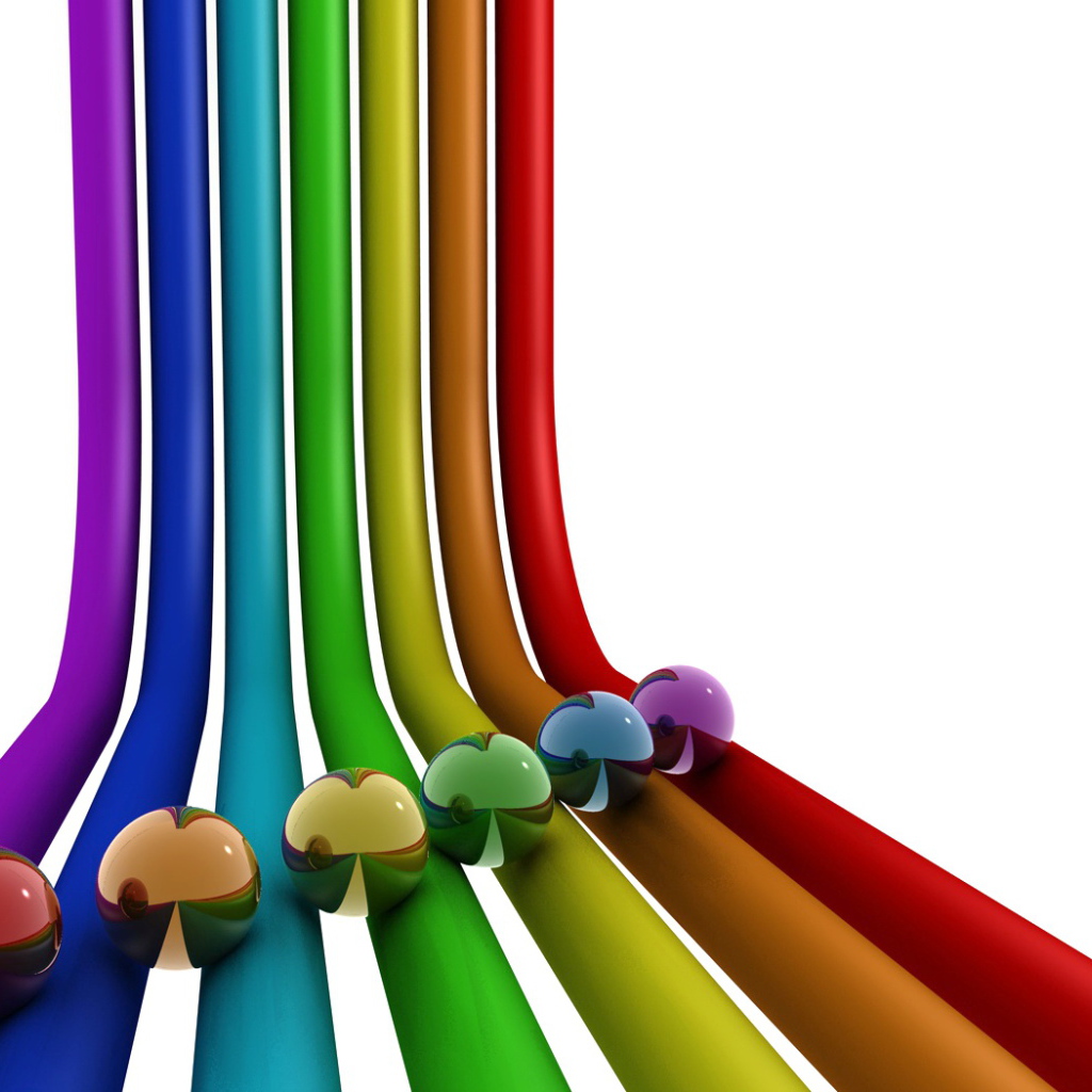 Радужные шарики