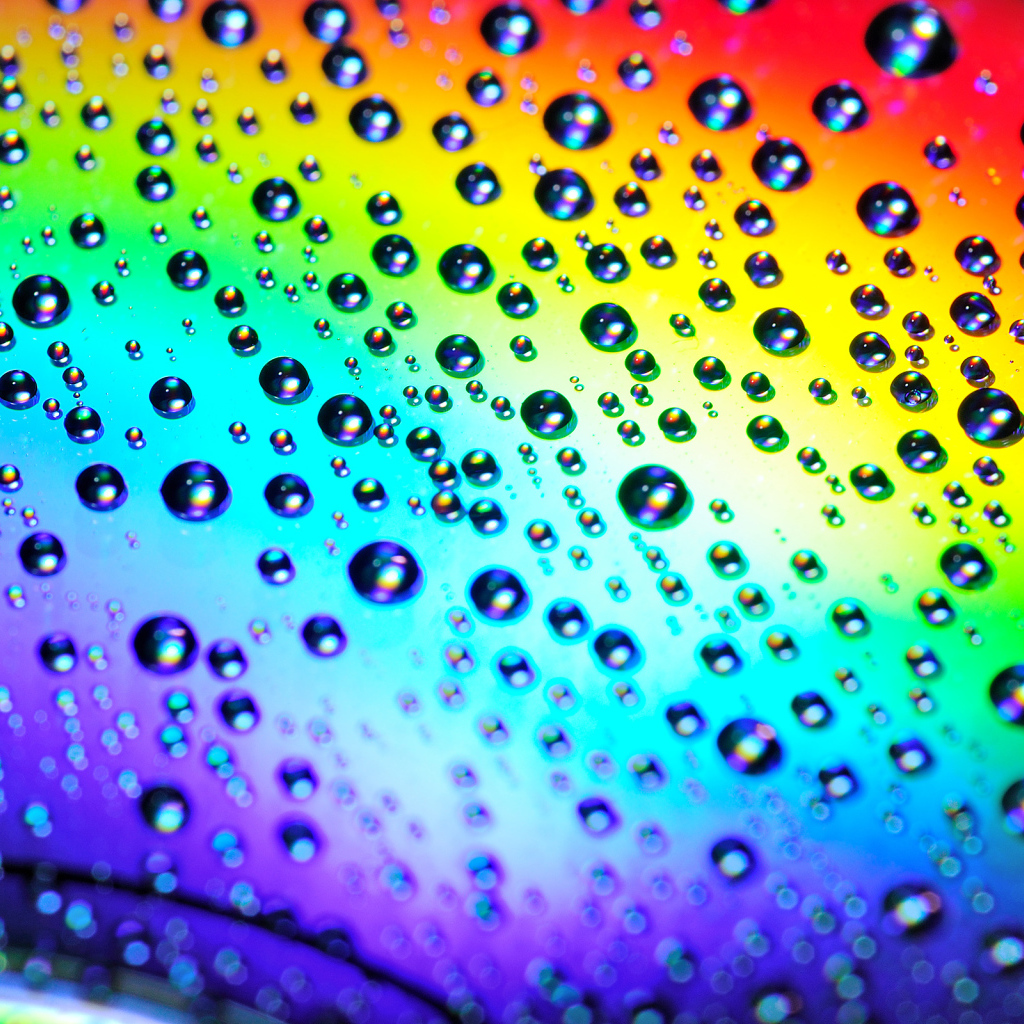 Радужные капли
