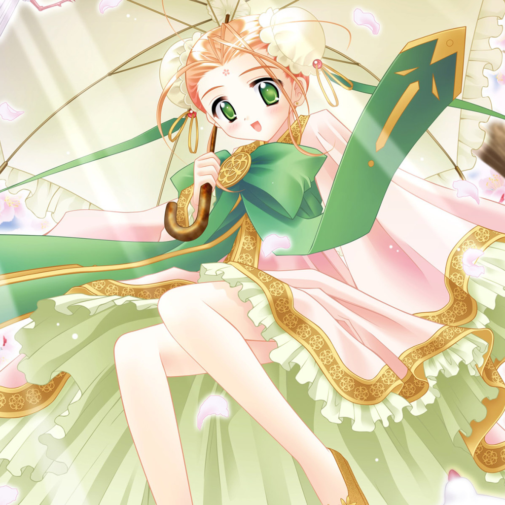 Девочка в розовом платье