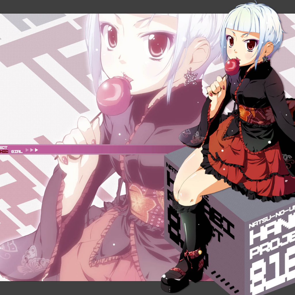 Аниме Красотка с конфетой